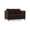 Florence Premium 2 Seater Fabric Sofa in Dark Earth Colour