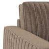 Apollo Neo 3 Seater Fabric Sofa in Mocha Brown Colour (Back Height : Regular, Cushion Type : Hard)