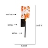 Devansh Metal Electric Wall Light in Black Colour with Multi Shade Count of 1 Light