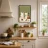 The Castle Decor Coffee Brewing Kitchen Wall Art 12x18 Inch