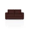 Apollo 2 Seater  Fabric Sofa In Deep Crimson Velvet Colour