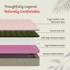 Kurlon Ortho Natural Grid Orthopedic Mattress Firm Queen Size 84x60x5 Inch