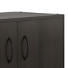 Alex 18 Pair Shoe Rack in Dark Wenge Finish