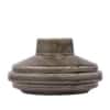 Brown Burmese Designed Ceramic Vase