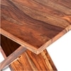 Darcy Sheesham Wood Coffee Table In Teak Finish