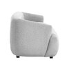 Morgen Boucle Fabric 2 Seater Sofa In Grey