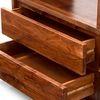 Vector Solid Wood Bookshelf in Teak Finish