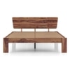Marieta Bed Solid Wood King Size Bed In Teak Finish
