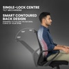 Kepler Brooks Vibe MB Office Desk Chair in Black Colour