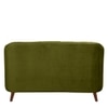 Nilo Velvet 2 Seater Sofa Mint Green  in Colour