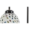 Sage Multi color Mosaic Glass Iron Table Lamp
