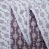 Riva White & Purple Floral Cotton Dohar Single Bed Reversible 300 Gsm Size 240 X 160 Cms
