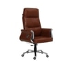 Ettorez Majestic Ultra Premium Leatherette Office Chair In Tan Colour