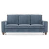 Apollo Neo High Back Sofa (Colour : Ocean Weave, Seating Capacity : 3 Seater, Cushion Type : Hard, Back Height : High Back)