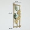 W-Teo Abstract Metal Wall Decor in Multicolor Set of 1