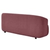 Morgen Boucle Fabric 2 Seater Sofa In Pink