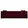 Haruko Fabric Sofa - Maroon