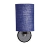 Devansh Metal Electric Wall Light in Blue Colour with Blue Shade Count of 1 Light