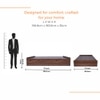Mavanta Wood King Bed Without Storage Columbian Walnut Brown