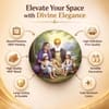 The Castle Decor Guru Nanak Dev Ji Wall Plates Set of 9 Spiritual Wall Art