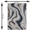 Obsidian Carpet Size 7.6x5.2 ft.