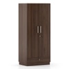 Bocado 2 Door Wardrobe in Columbian Walnut Finish