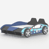Flash Racer Car Bed In Blue Colour