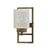 Eliante Modern Wall Lights Mild Steel & Glass Material Antique Gold & White Finish