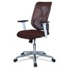 Wiwngas Mid Back Ergonomic Chair in Brown Colour