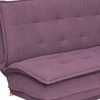 Hudson 3 Seater Sofa Cum Bed In Purple Colour