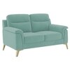 Niwara Velvet 2 Seater  sofa in Pista Green color