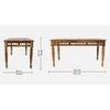 Reeves 6 Seater Dining Set with Bench