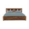 Sable Platform King Storage Bed In Brown Finish
