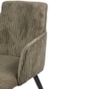 Serenity Fabric Dining Chair in Green Colour