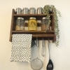 Diana Wooden Kitchen Storage Rack