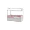 Windchime Engineered Wood Box Storage Bed in Pink Colour