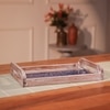 Ireka Home Bhojan Wooden Serving Tray with Enamel
