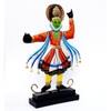 Desert Art Handpainted Metal Kerala Kathakali Dancer Figurine