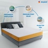Sleepwell Dual Reversible 5 inch King High Density (HD) Foam Mattress (L x W: 72 inch x 72 inch)