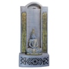 Slate Buddha Grey Fiber Glass Indoor Fountain