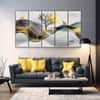 The Castle Decor Nature Art Wall Painting Wooden Framed 27x48 Inch (Style 12)