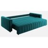 Beliss 3 Pull Out Sofa Cum Bed with storage In T Blue Colour
