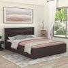 Aglaea Solid Wood Queen Size Drawer Storage Bed In Melamine Finish