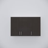 3 Doors Modular Wall Mounted Kitchen Cabinet With Adjustable Shelf In Highland Pine Finish