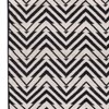 Jaipur Rugs Soft Interlocking Geometric Wool Dhurrie Rug White 5x8 ft