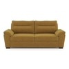 Adelaide Essential 3 Seater Fabric Sofa In Ochre