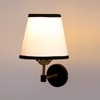 Devansh Metal Electric Wall Light in Black Colour with Multi Shade Count of 1 Light