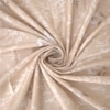 Kira Cream Floral 400 TC Cotton Flat Queen Size Bedsheet with 2 Pillow Covers – Threads