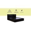Machai Solid Wood Queen Size Drawer Storage Bed In Melamine Finish