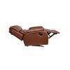 Cheer Leatherette One Seater Manual Recliner in Tan Colour